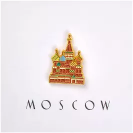 Значок металлический Покровский собор картинка 343610 - МосИгра